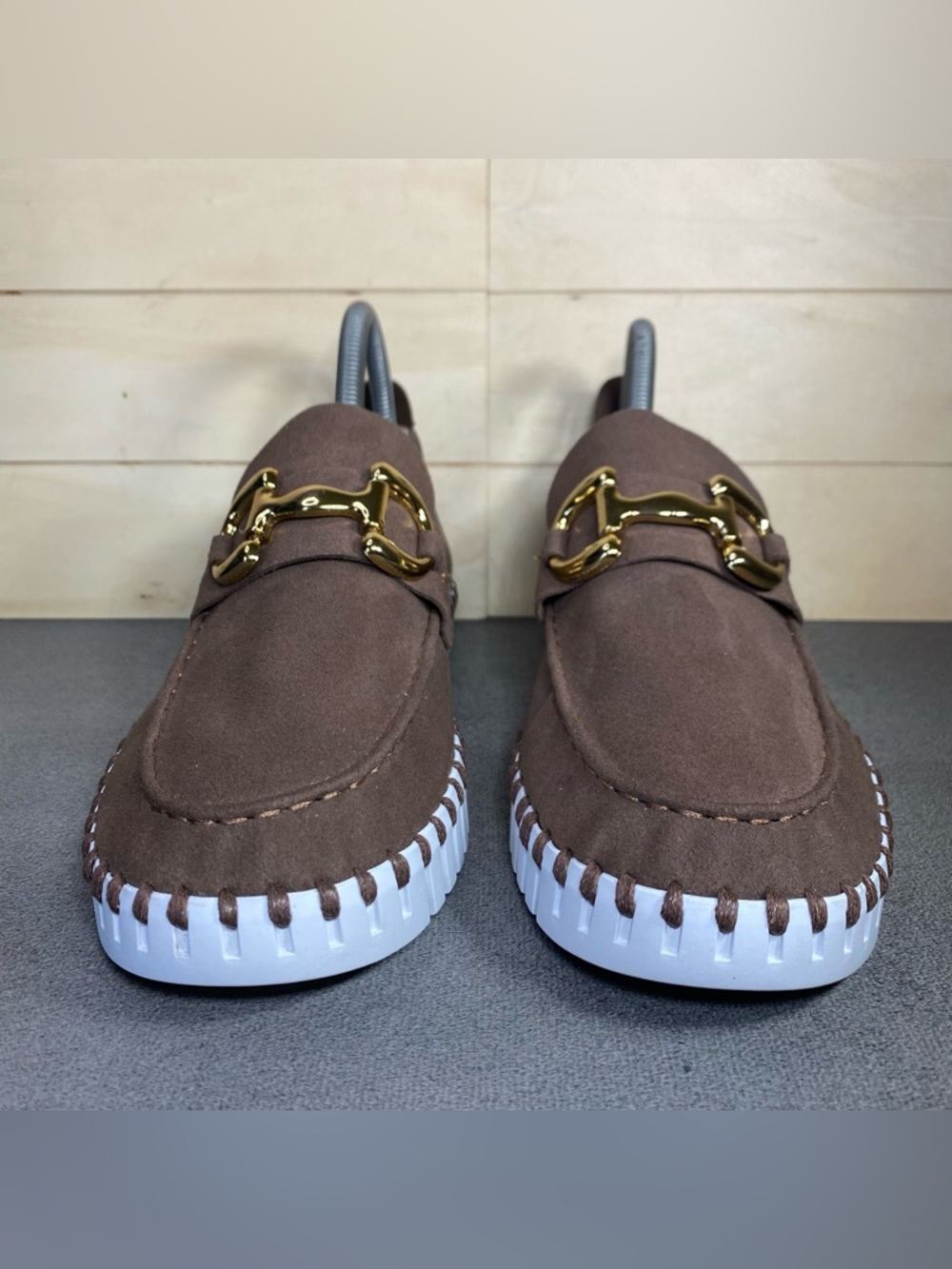 Ilsie Jacobsen Tulip Bit Loafers Brown Women's Size 8 Shoes EU40 Flats - Picture 5 of 12